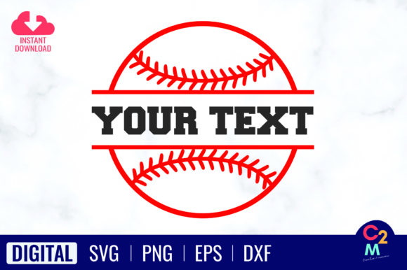 Baseball Monogram Design for T-Shirt Graphics