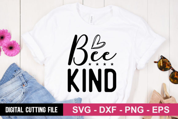 Bee Kind SVG: A Versatile Graphic for T-Shirt Designs and More