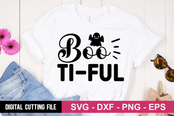 Boo Ti-ful SVG: A Versatile Graphic for T-Shirt Designs