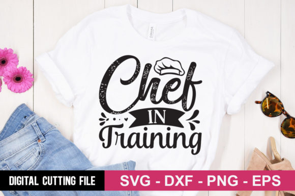 Chef in Training SVG: A Perfect Fit for T-Shirt Designs
