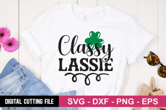 Classy Lassie SVG: A Versatile Graphic for T-Shirt Designs