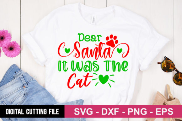 Dear Santa It Was the Cat SVG: A Festive Embroidery Review