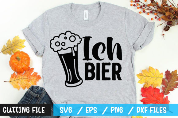 Ich Bier SVG: A Versatile Graphic for T-Shirt Designs