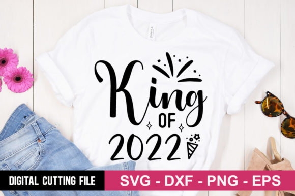 King of 2022 SVG: A Versatile Graphic for T-Shirt Designs