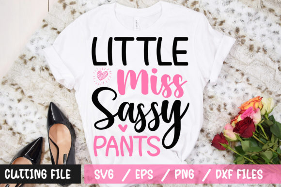 Little Miss Sassy Pants: A Bold Embroidery Design