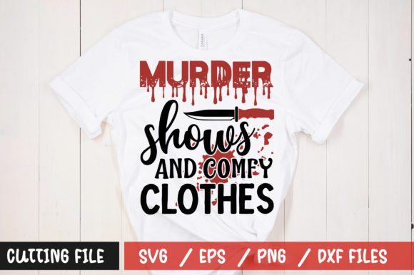 Murder Shows and Comfy Clothes: A Versatile T-Shirt Design