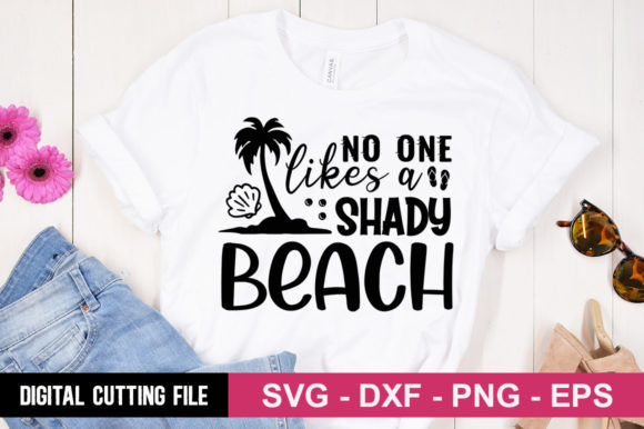 No One Likes a Shady Beach SVG: A Designer's Review