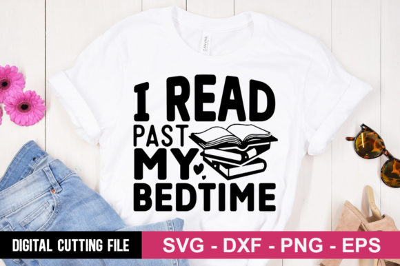 Review: I Read Past My Bedtime SVG for Embroidery