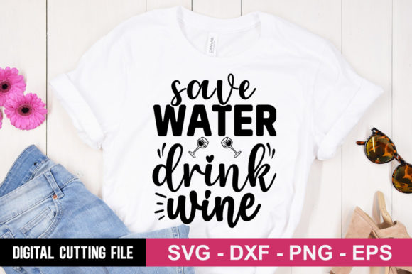 Save Water Drink Wine SVG: A Versatile Embroidery Design