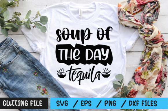 Soup of the Day Tequila: A Bold T-Shirt Design for Local Brands