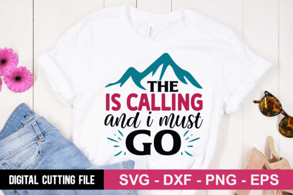 The is Calling and I Must Go SVG: A Versatile Embroidery Design